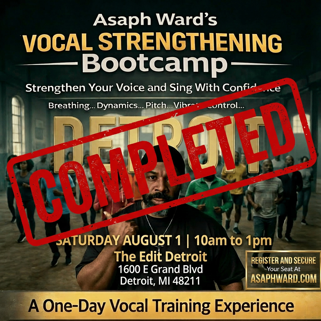 Vocal Strengthening Bootcamp- DETROIT